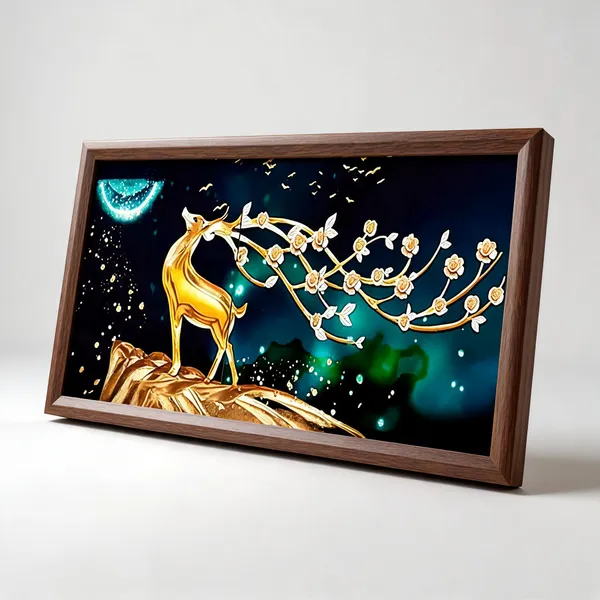 Mdf_Framed_3d_Wall_Painting