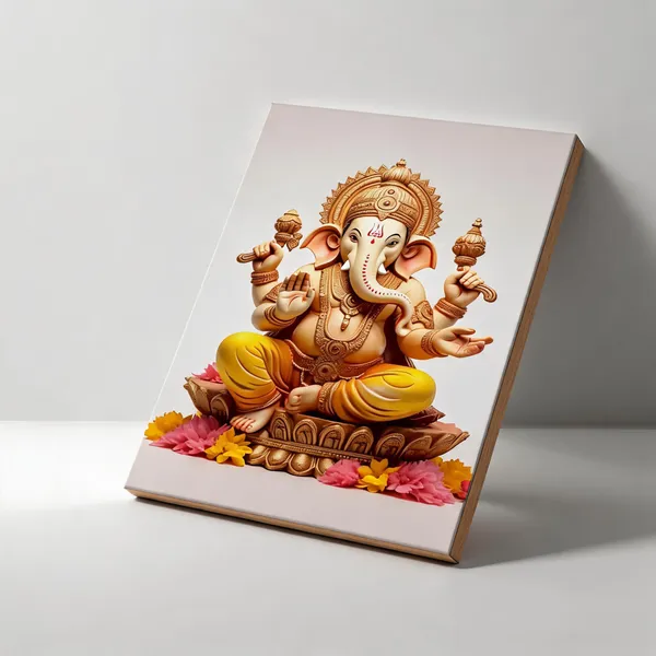 Ganesha_Canvas_Wall_Painting