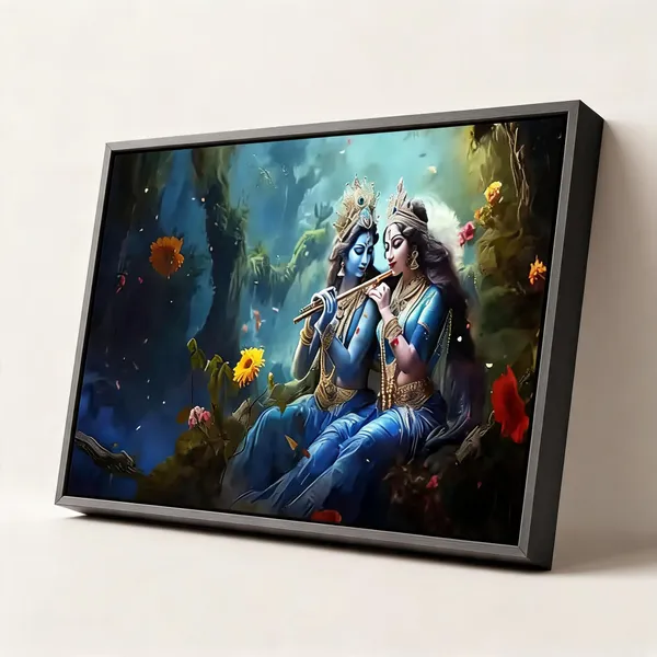 Radha_Krishna_Canvas_Painting_With_Frame
