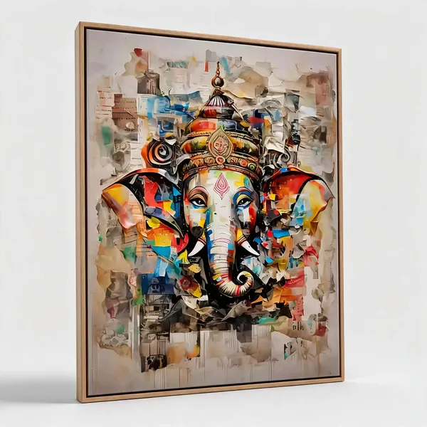 Ganesha_Canvas_Wall_Painting