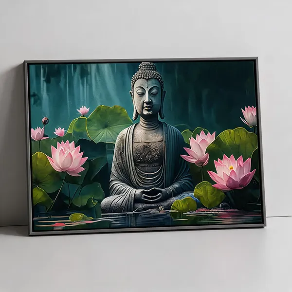 Buddha_Canvas_Painting_With_Frame