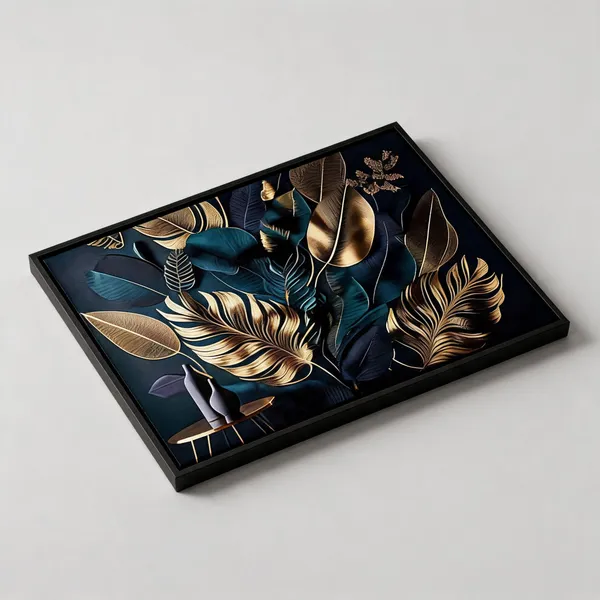 Framed_Canvas_Flower_Painting