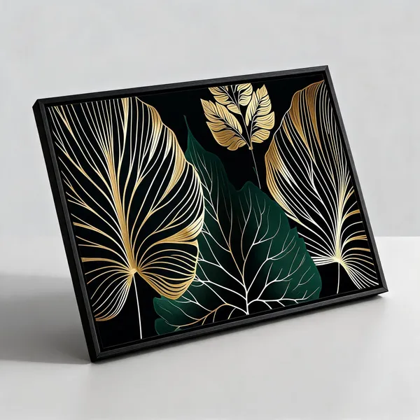 Framed_Canvas_Flower_Painting