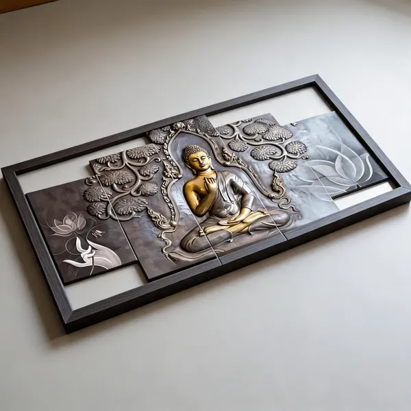 Mdf_Framed_3d_Wall_Painting