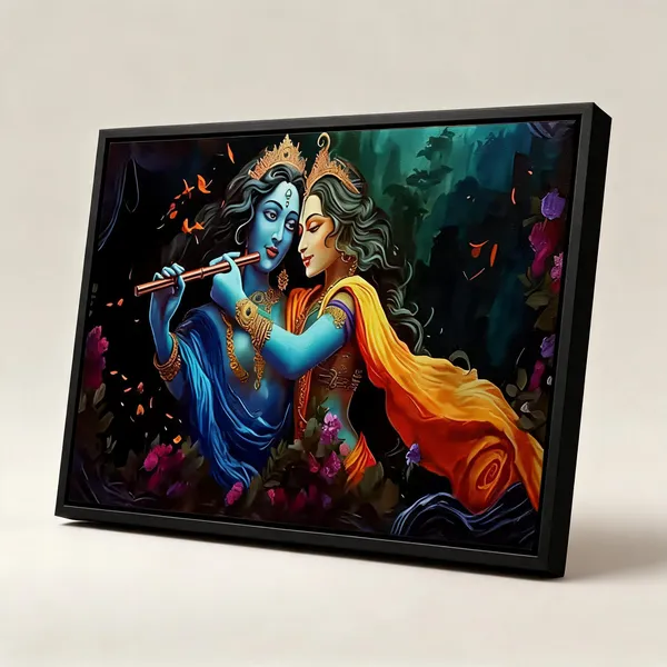 Radha_Krishna_Canvas_Painting_With_Frame