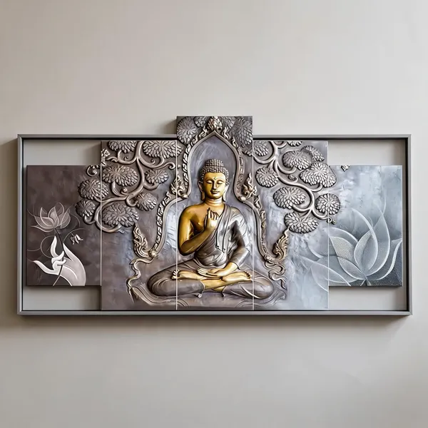 Mdf_Framed_3d_Wall_Painting