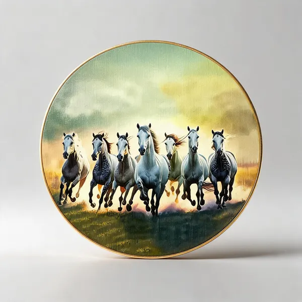 Seven_Horses_Vastu_Wall_Painting