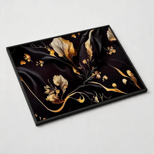 Framed_Canvas_Flower_Painting