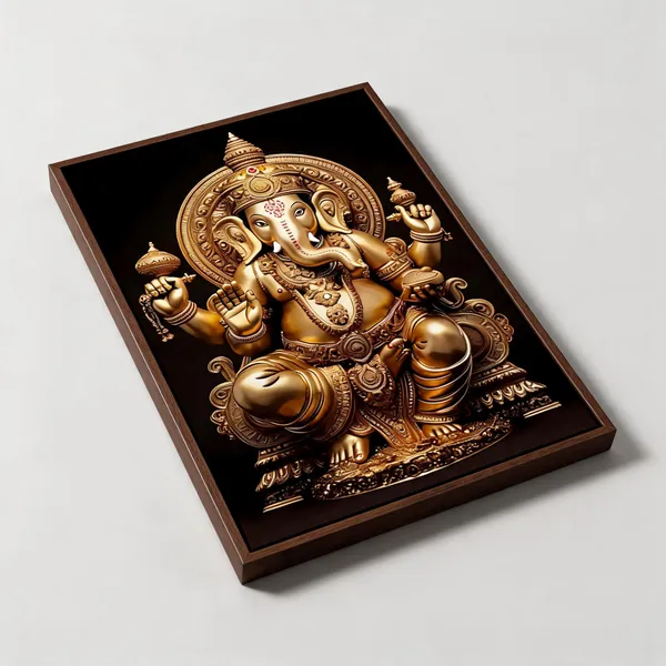 Ganesha_Canvas_Wall_Painting