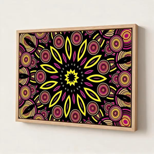 Mandala_Canvas_Painting_With_Frame