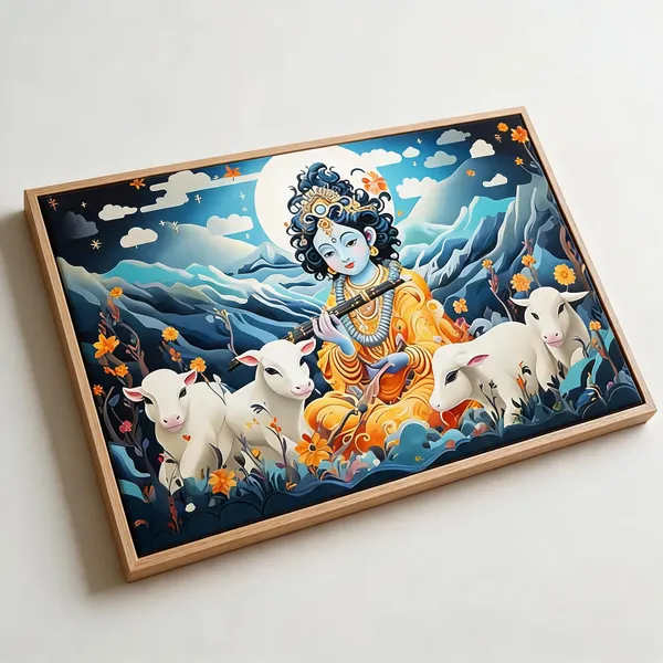 Radha_Krishna_Canvas_Painting_With_Frame