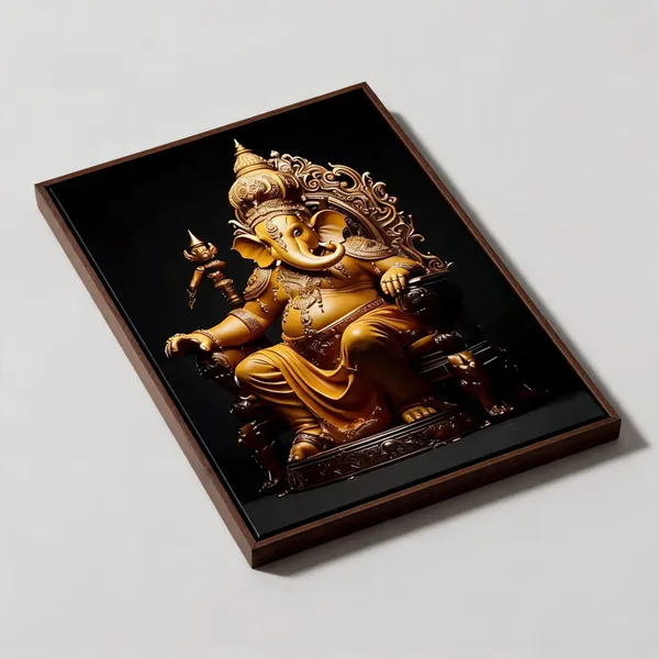 Ganesha_Canvas_Wall_Painting
