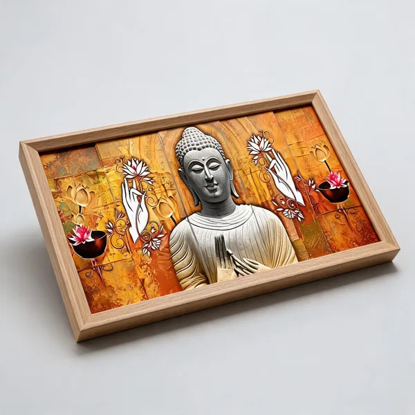 Mdf_Framed_3d_Wall_Painting