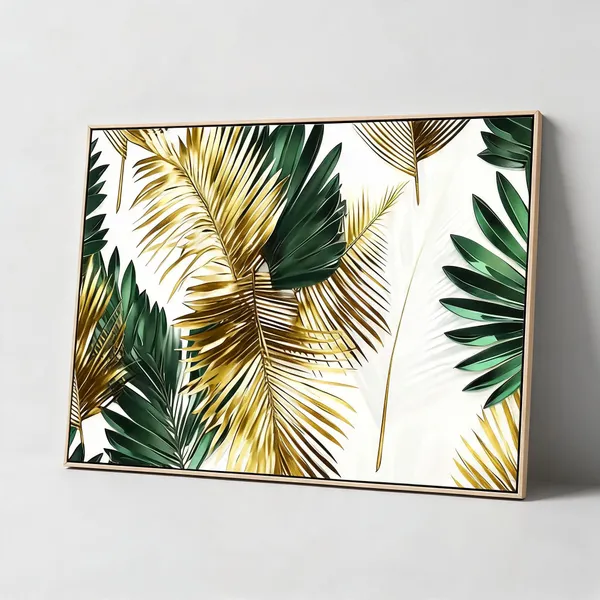 Framed_Canvas_Flower_Painting
