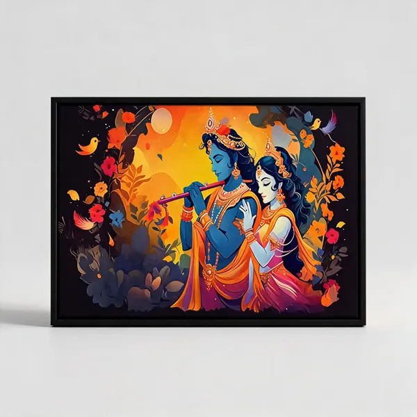 Radha_Krishna_Canvas_Painting_With_Frame