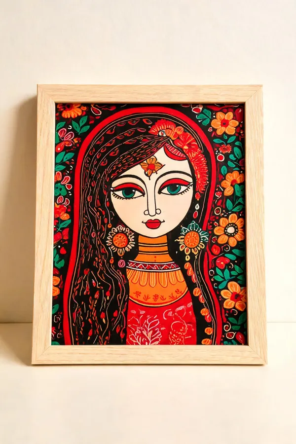 Madhubani_Framed_Wall_Painting