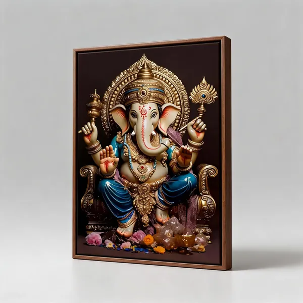 Ganesha_Canvas_Wall_Painting
