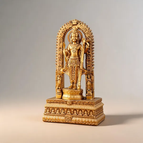 Resin_Ram_Mandir_Model