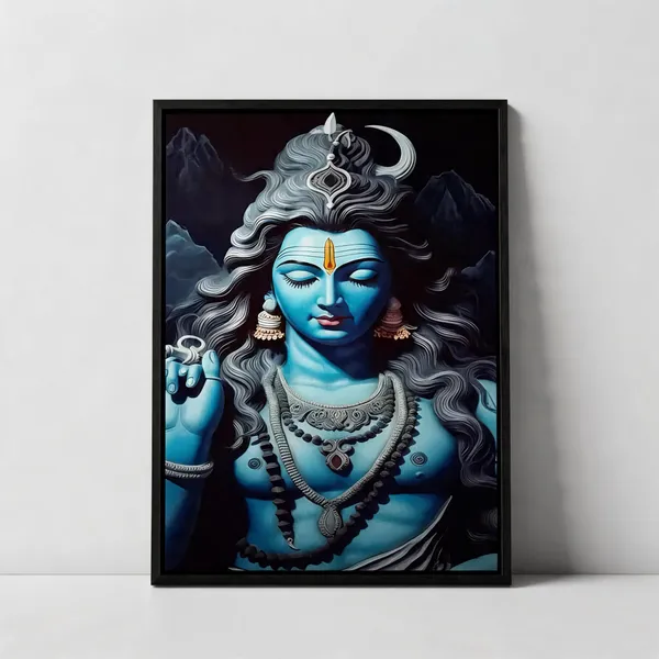 Shiva_Canvas_Wall_Painting