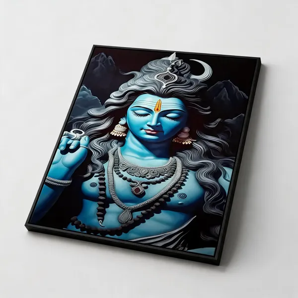Shiva_Canvas_Wall_Painting