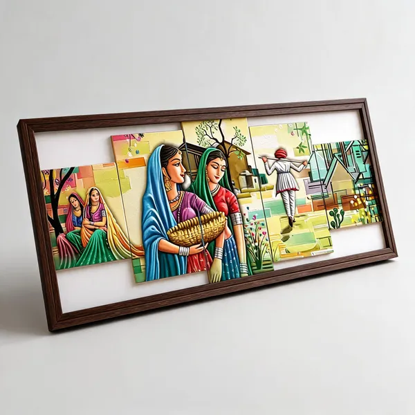 Mdf_Framed_3d_Wall_Painting