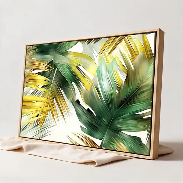 Framed_Canvas_Flower_Painting