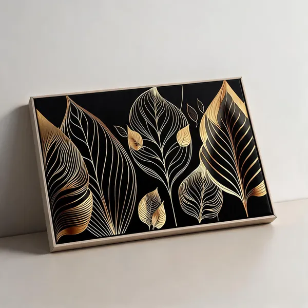 Framed_Canvas_Flower_Painting