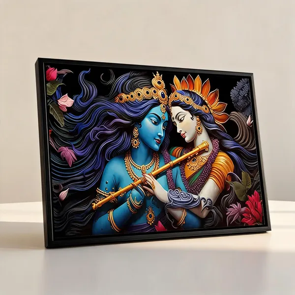 Radha_Krishna_Canvas_Painting_With_Frame