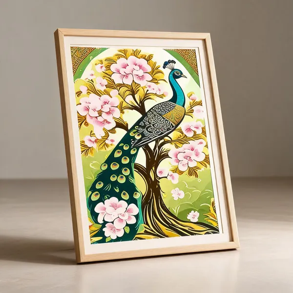 Madhubani_Framed_Wall_Painting