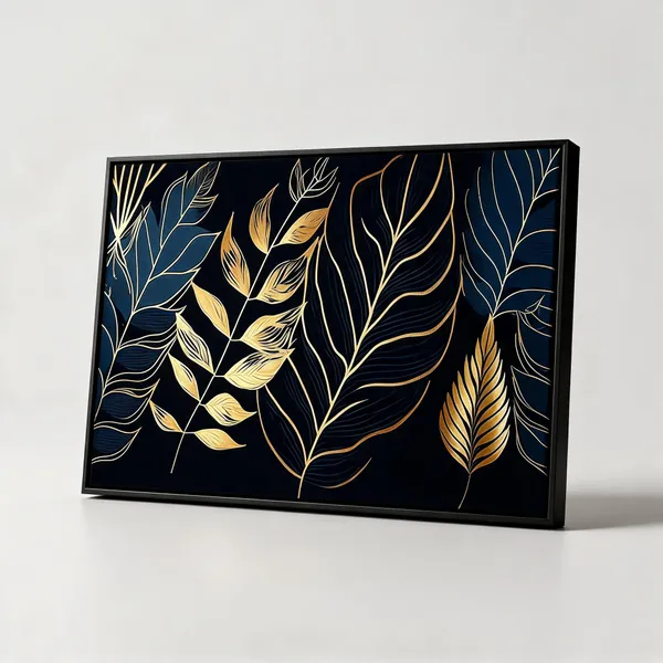 Framed_Canvas_Flower_Painting