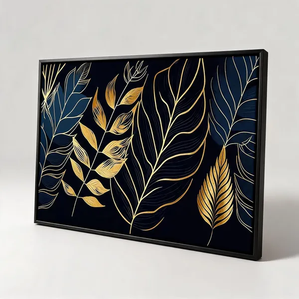 Framed_Canvas_Flower_Painting