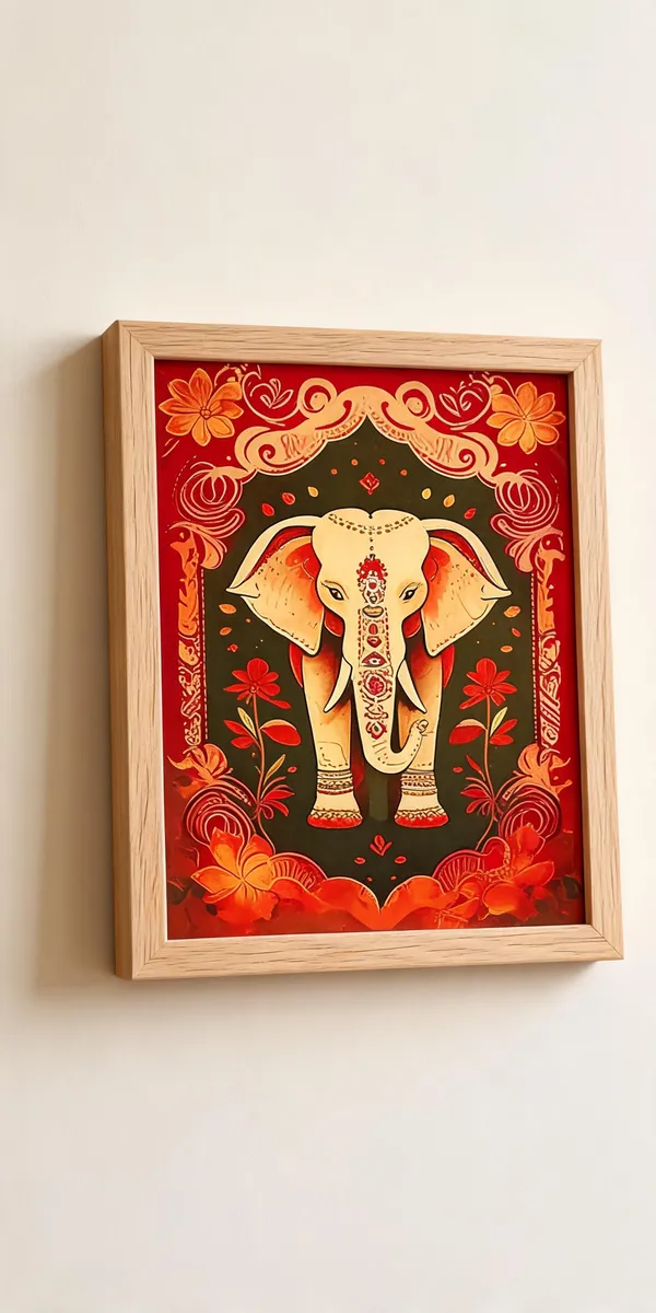 Madhubani_Framed_Wall_Painting