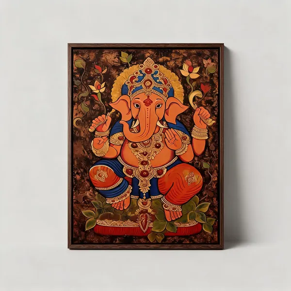 Ganesha_Canvas_Wall_Painting