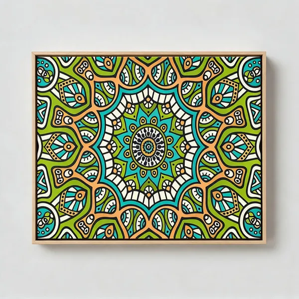 Mandala_Canvas_Painting_With_Frame