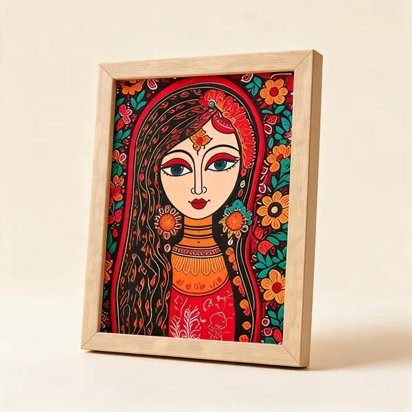 Madhubani_Framed_Wall_Painting