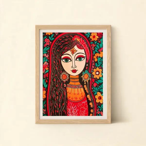 Madhubani_Framed_Wall_Painting
