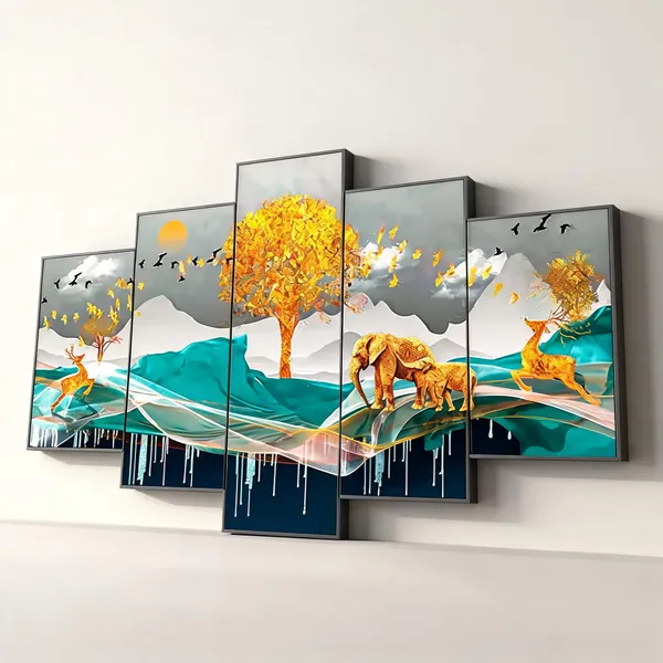 Mdf_Framed_3d_Wall_Painting