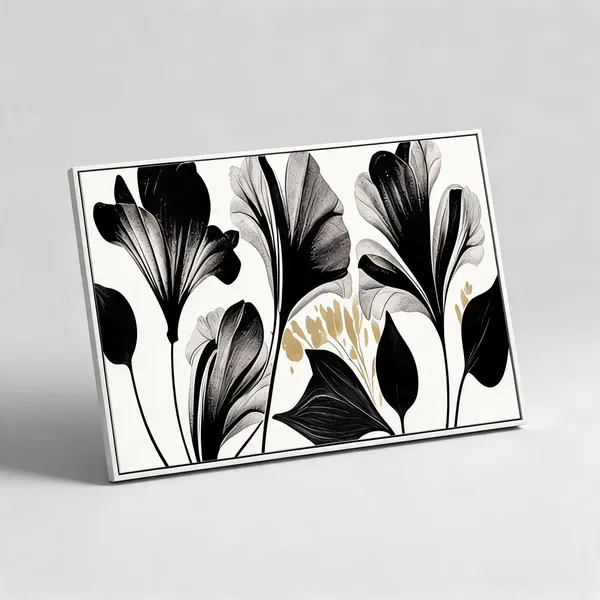 Framed_Canvas_Flower_Painting
