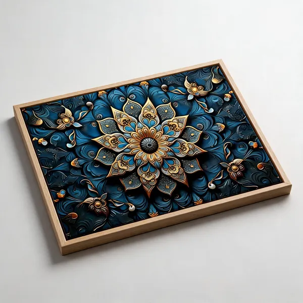 Mandala_Canvas_Painting_With_Frame