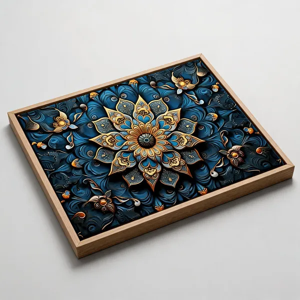 Mandala_Canvas_Painting_With_Frame