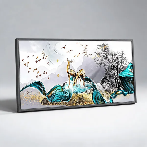 Mdf_Framed_3d_Wall_Painting