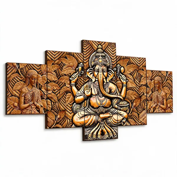 Mdf_Framed_3d_Wall_Painting_Set
