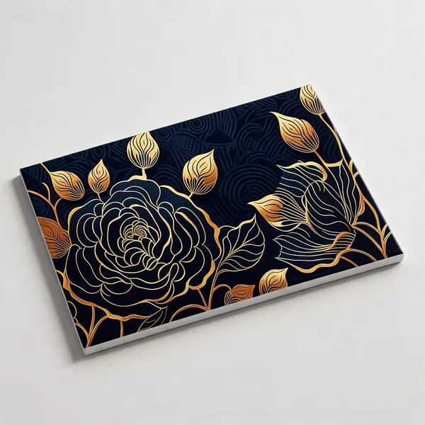 Framed_Canvas_Flower_Painting