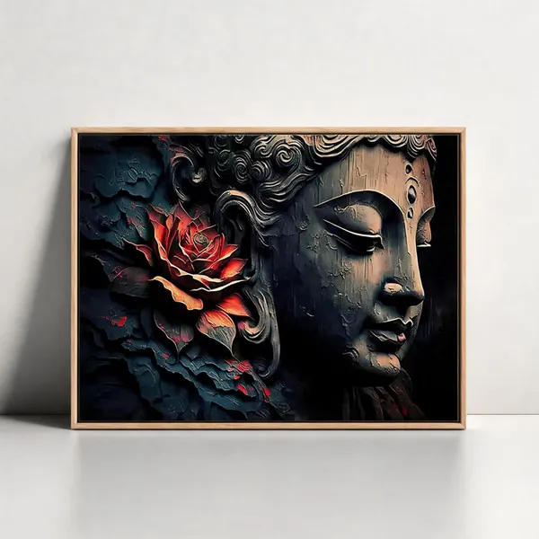 Buddha_Canvas_Painting_With_Frame