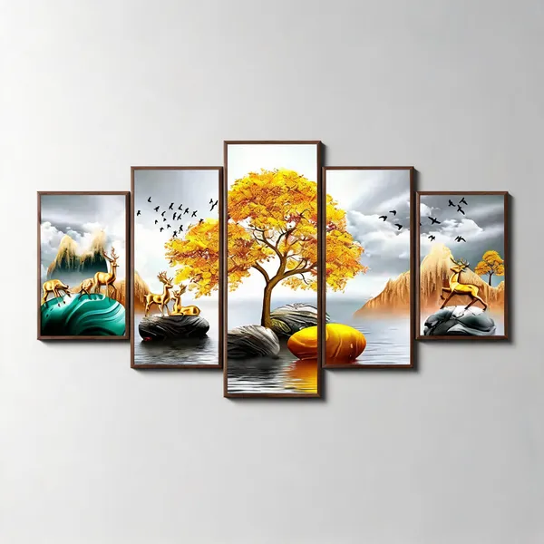 Mdf_Framed_3d_Wall_Painting