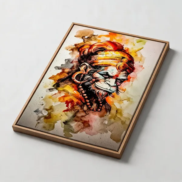 Hanuman_Canvas_Wall_Painting