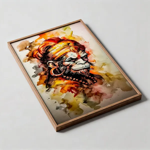 Hanuman_Canvas_Wall_Painting