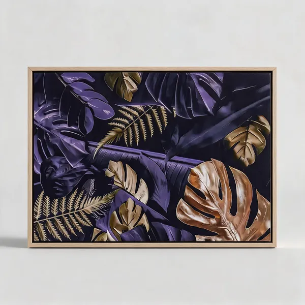 Framed_Canvas_Flower_Painting