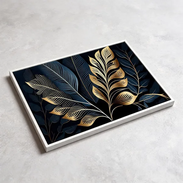 Framed_Canvas_Flower_Painting