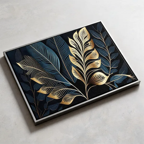 Framed_Canvas_Flower_Painting